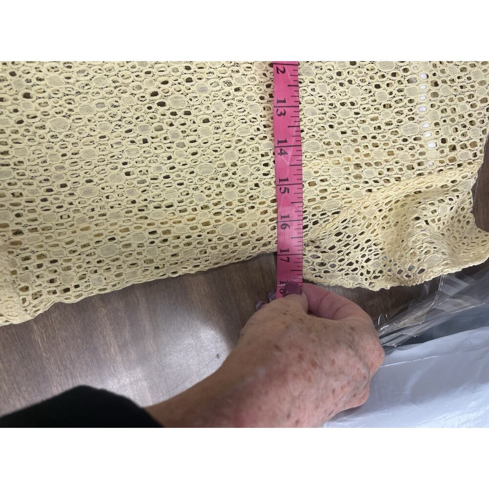 Antique MCM crochet Dress Yellow - Picture 3 of 3